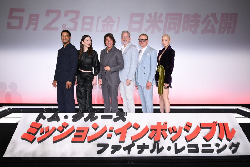 『ミッション:インポッシブル/ファイナル・レコニング』来日記者会見©2024 PARAMOUNT PICTURES.