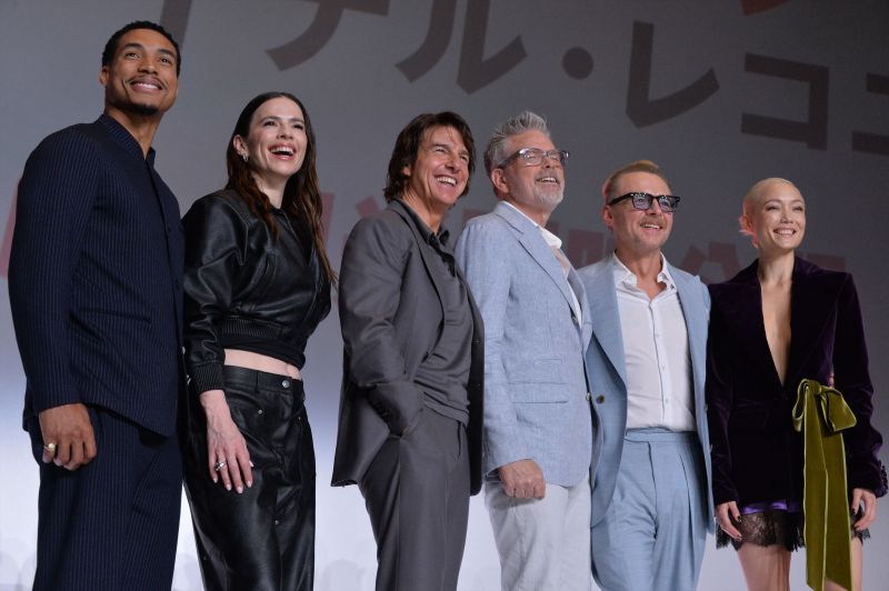 『ミッション:インポッシブル/ファイナル・レコニング』来日記者会見©2024 PARAMOUNT PICTURES.