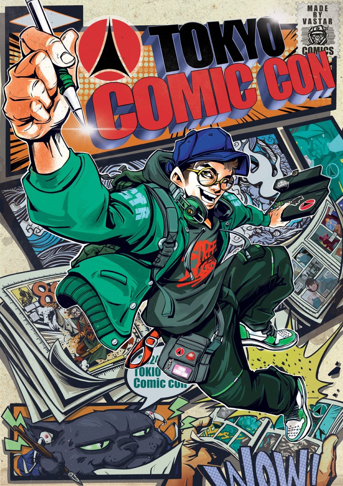 東京コミコン2024メインビジュアル©2025 Tokyo comic con All rights reserved.