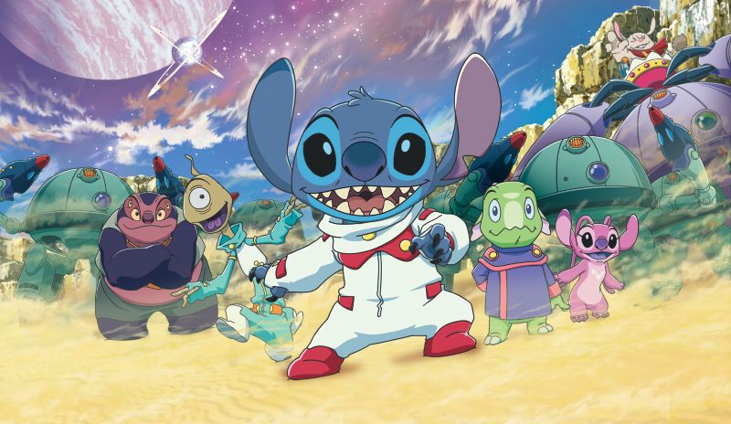 スティッチと砂の惑星
©Disney